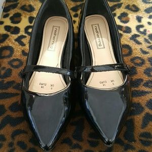 Black Patent Leather Flats